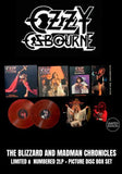 Ozzy Osbourne -The Blizzard And Madman Chronicles [2LP + Picture Disc Box] Limited Red/Black Mix Colored Vinyl, Numbered (import)