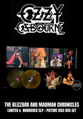 Ozzy Osbourne -The Blizzard And Madman Chronicles [2LP + Picture Disc Box] Limited Yellow/Black Mix Colored Vinyl, Numbered (import)