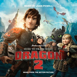 John Powell - How To Train Your Dragon 2 (Soundtrack) [2LP] (LIMITED FLAMING 180 Gram Audiophile Vinyl, insert, gatefold sleeve with leather laminate finish, numbered to 750)