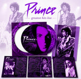 Prince - Greatest Hits Live [LP] Limited Picture Disc, Poster, Insert, Die-Cut Sleeve