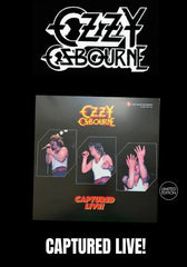 Ozzy Osbourne - Captured Live! [3LP] Limited Black Vinyl, Gatefold  (import)