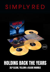 Simply Red - Holding Back The Years: Live In Santiago [3LP] Limited Clear, Yellow & Black Vinyl, Numbered