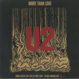 U2 - More Than Love: Unreleased Live Collection 1980 Vol. 2 [LP] Limited Black VInyl (import)