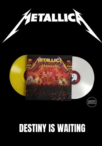 Metallica - Destiny Is Waiting [2LP] Limited Yellow/ClearColored Vinyl, Numbered, Poster (import)