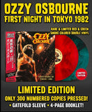 Ozzy Osbourne - First Night In Tokyo 1982 [2LP] Limited Red & Green Smoke Colored Vinyl, Gatefold, Booklet, OBI (import)