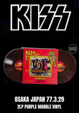KISS - Osaka Japan 3.29.77 [2LP] Limited Purple Colored Vinyl, Booklet, Poster, Gatefold (import)