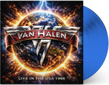 Van Halen - Live In The USA 1986 [LP] Limited Blue Colored Vinyl (import)