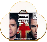 Oasis - Wembley Live '25 [3LP Box] Limited & Numbered White Colored Vinyl, Poster, Ticket