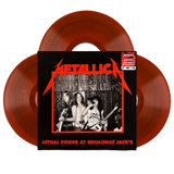 Metallica - Lethal Power At Broadway Jack's [3LP] Limited & Numbered Red/Black Mix Colored Vinyl (import)