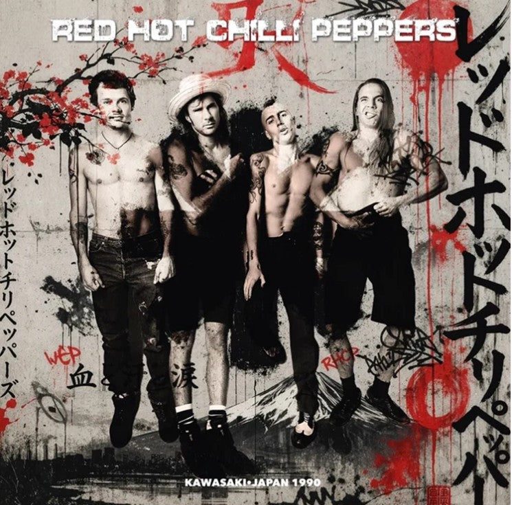 Red Hot Chili Peppers - Kawasaki Japan 1990 [LP] Limited Red