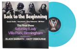 Black Sabbath, Ozzy Osbourne - Back To The Beginning: The Final Show [LP] Limited Turquoise Colored Vinyl, Poster (import)