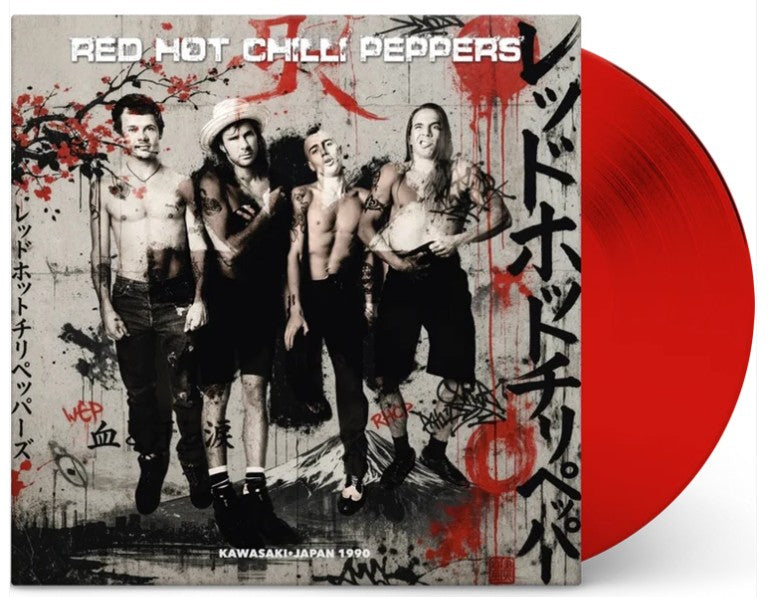 Red Hot Chili Peppers - Kawasaki Japan 1990 [LP] Limited Red