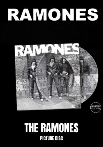 Ramones, The - The Ramones [LP] Limited 50th Anniversary Picture Disc, Die-Cut Sleeve