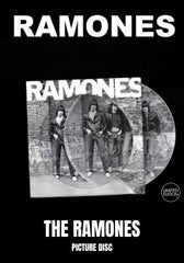 Ramones, The - The Ramones [LP] Limited 50th Anniversary Picture Disc, Die-Cut Sleeve