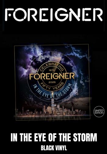 Foreigner - In The Eye Of The Storm [LP] 50th Anniversary Live Performances, Black Vinyl