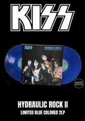 Kiss - Hydraulic Rock II [2LP] Limited Blue Colored Vinyl, Gatefold, Mylar Cover, Trading Cards