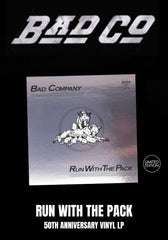 Bad Company - Run With The Pack [LP] Limited 50th Anniversary Black VInyl, Embossed Gatefold