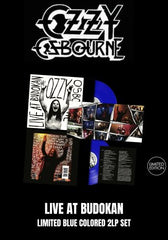 Ozzy Osbourne - Live At Budokan [2LP] Limited Blue Colored Vinyl, Gatefold, Printed Insert (import)