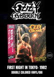 Ozzy Osbourne -First Night In Tokyo 1982 [2LP] Limited Colored Vinyl, Gatefold, Booklet, OBI (import)