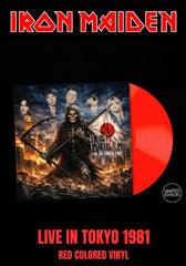 Iron Maiden - Live In Japan 1981 [LP] Limited Red Colored Vinyl (import)