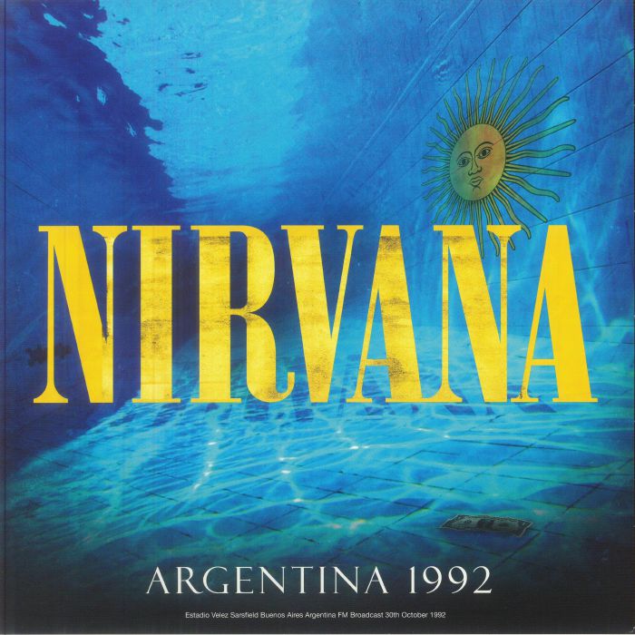 Nirvana - Argentina 1992 [LP] Limited 180gram Black VInyl (import