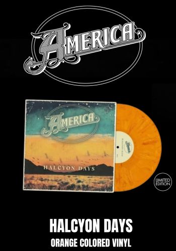 America - Halcyon Days [LP] Limited Orange Colored Vinyl