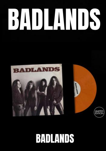 Badlands - Badlands  [LP] Limited Orange Marbled Colored Vinyl, Printed Sleeves (import)