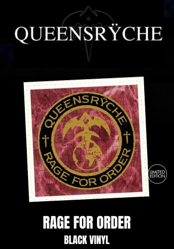 Queensryche - Rage For Order [LP] Limited Black Vinyl (import)