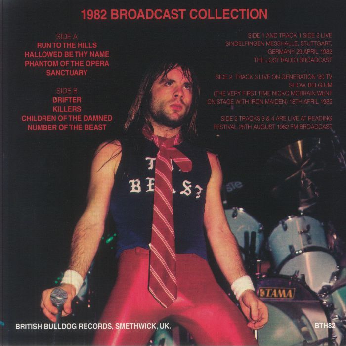 Iron Maiden - Bury The Hatchet [LP] Limited Mauve Marbled Colored