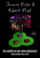 Jimmy Page & Robert Plant - The Complete Rio 1996 Brooadcast [3LP] Limited 180gram Green Colored Vinyl, Trifold (import)