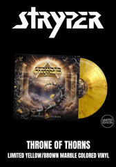 Stryper - Throne Of Thorns [LP] Limited Yellow/Brown Marble Colored Vinyl