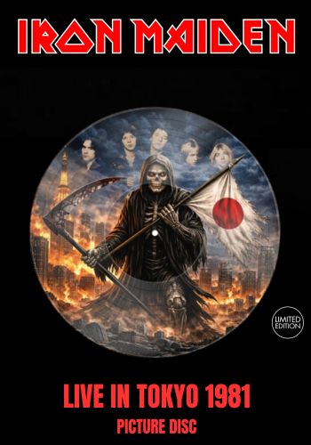 Iron Maiden - Live In Japan 1981 [LP] Limited Picture Disc (import)