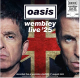Oasis - Wembley Live '25 [3LP Box] Limited & Numbered White Colored Vinyl, Poster, Ticket