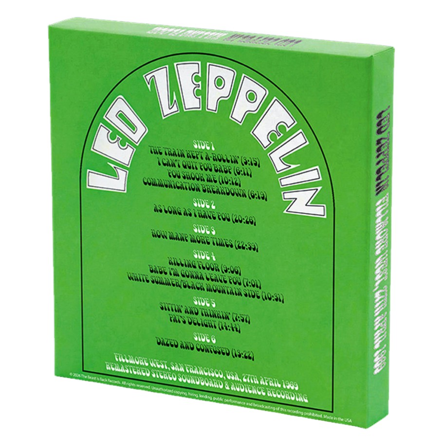 Led Zeppelin BOX/LLICA/U2 まとめ売11枚 Led Zeppelin - Killing Floor [3LP Box] Limited Colored Vinyl
