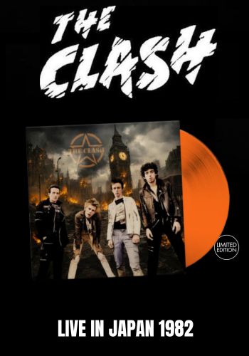 Clash, The - Live In Japan 1982 [LP] Limited Orange Colored Vinyl (import)