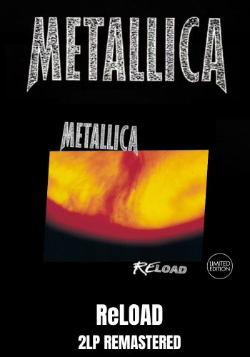 Metallica - ReLoad [2LP] Remastered 180gram Black Vinyl, Gatefold, Inserts (2026)