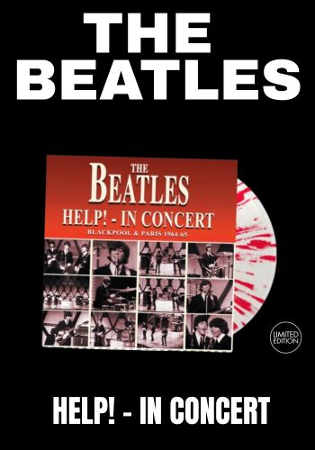 Beatles, The - Help! - In Concert [LP] Limited Splatter Colored VInyl, Numbered (import)