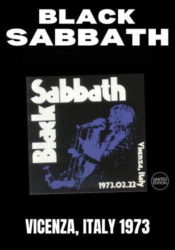 Black Sabbath - Vicenza Italy 1973 [LP] Limited Black Vinyl (import)