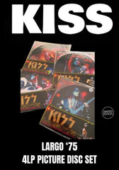 Kiss - Largo '75  [4LP] Limited Picture Discs, Poster (import)