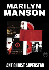 Marilyn Manson - Antichrist Superstar [2LP] Limited Red & White Splatter Colored Vinyl , Gatefold (import)