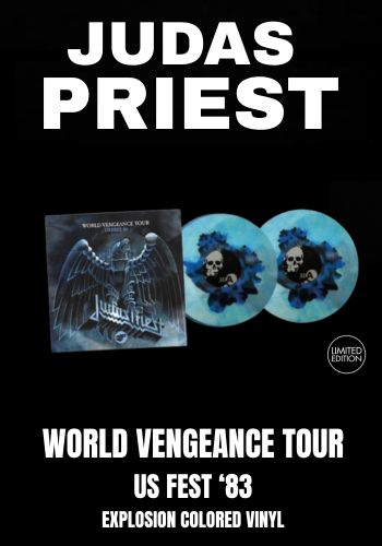 Judas Priest - World Vengeance Tour: US Fest '83 [2LP] Limited Explosion Colored Vinyl, Gatefold (import))