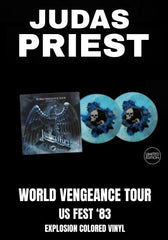 Judas Priest - World Vengeance Tour: US Fest '83 [2LP] Limited Explosion Colored Vinyl, Gatefold (import))