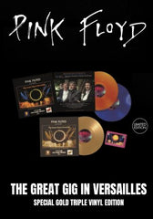 Pink Floyd - The Great Gig In Versailles [3LP] Limited GoldColored Vinyl, Numbered, Gatefold (import)
