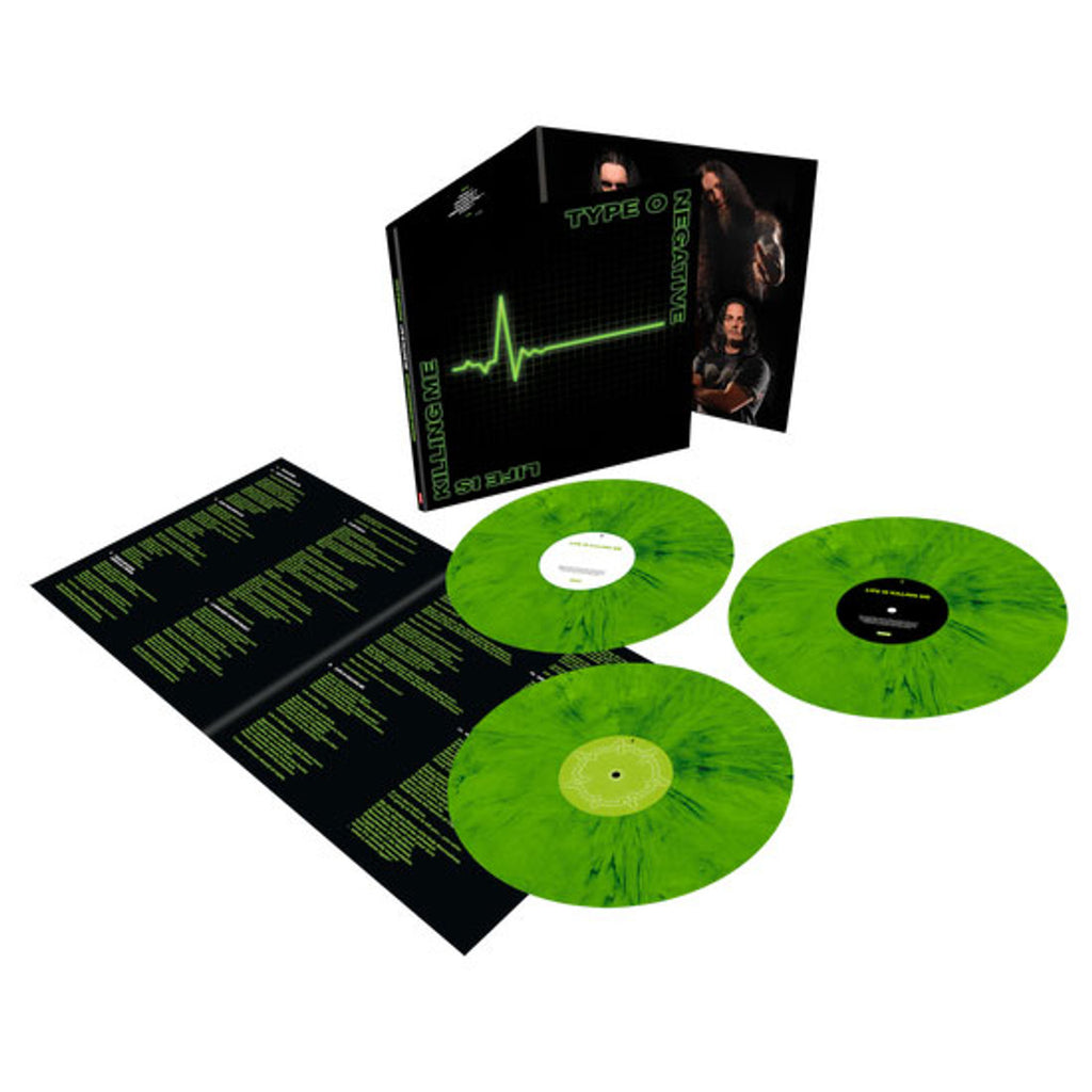 Type O Negative - Life Is Killing Me [3LP] Limited 20th Anniversary Colored Vinyl