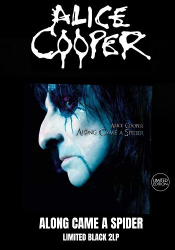 Alice Cooper - Along Came A Spider [2LP] Limited Black VInyl, 3 Bonus Tracks