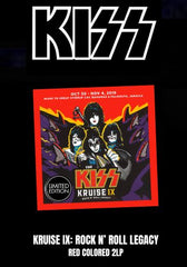 Kiss - Kruise IX Rock N' Roll Legacy [2LP] Limited Red Colored Vinyl, Numbered, Gatefold, Poster (import)