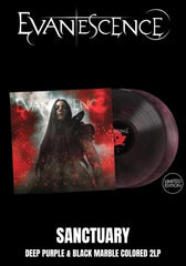 Evanescence - Sanctuary [2LP] Limited Deep Purple & Black Marble Vinyl, Gatefold