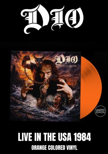Dio - Live In The USA 1984 [LP] Limited Orange Colored Vinyl (import)