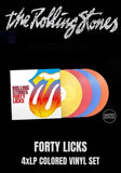 Rolling Stones, The - Forty Licks [4LP] Limited 180gram Yellow, Red, Blue & Orange Colored Vinyl