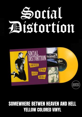 7” EP Social Distortion The Clash カバー Social Distortion - Somewhere Between Heaven & Hell [LP] Limited